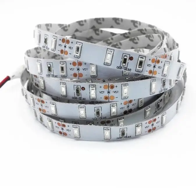 Высокая яркая светодиодная лента 5630 SMD DC12V 5 м 300led Гибкая 5730 Светодиодная лампа