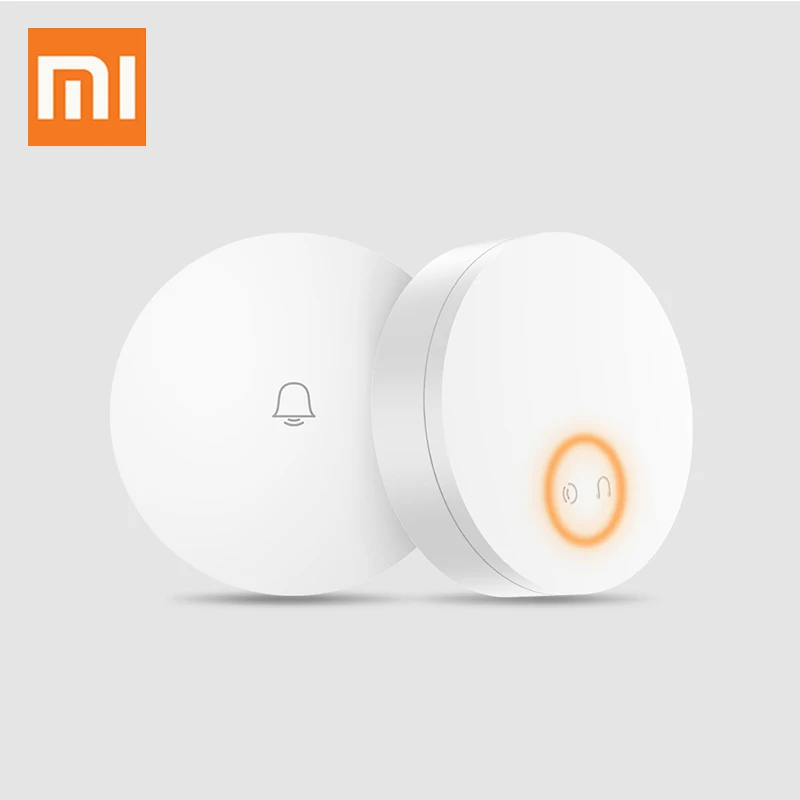 Oraginal Xiaomi Mijia Linptech wifi самогенерирующий беспроводной дверной звонок работает с приложением Mijia Функция Смарт-управления памятью