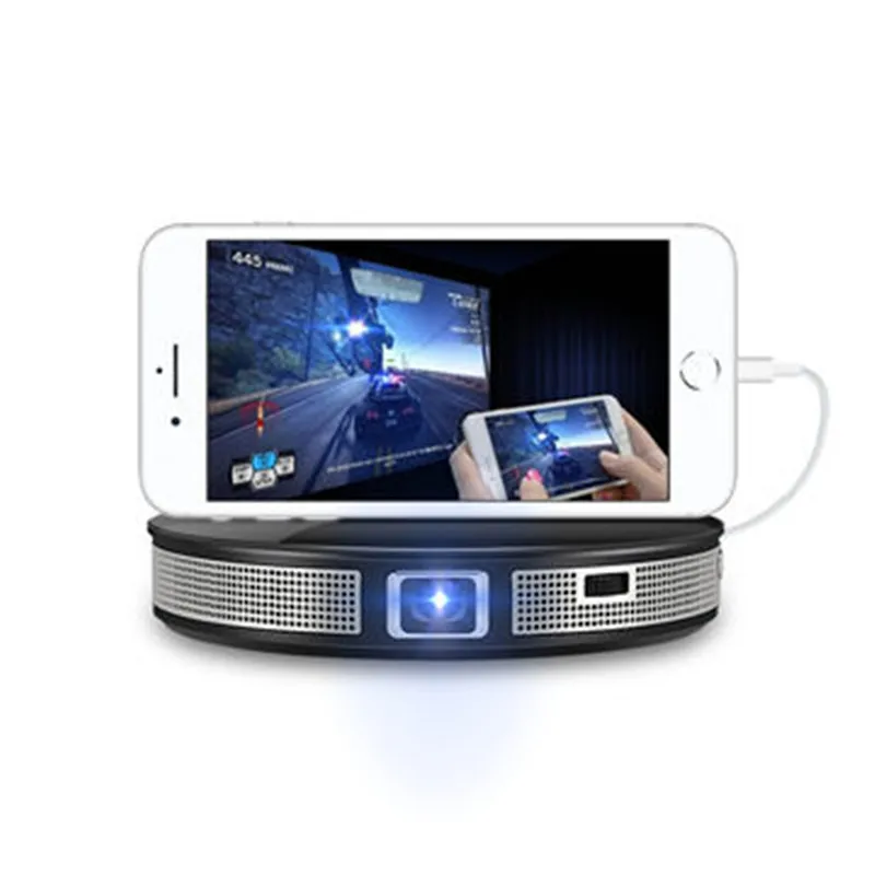 [Горячая Распродажа] Мини Смарт full hd Пользовательский wifi dlp pico Карманный лучевой