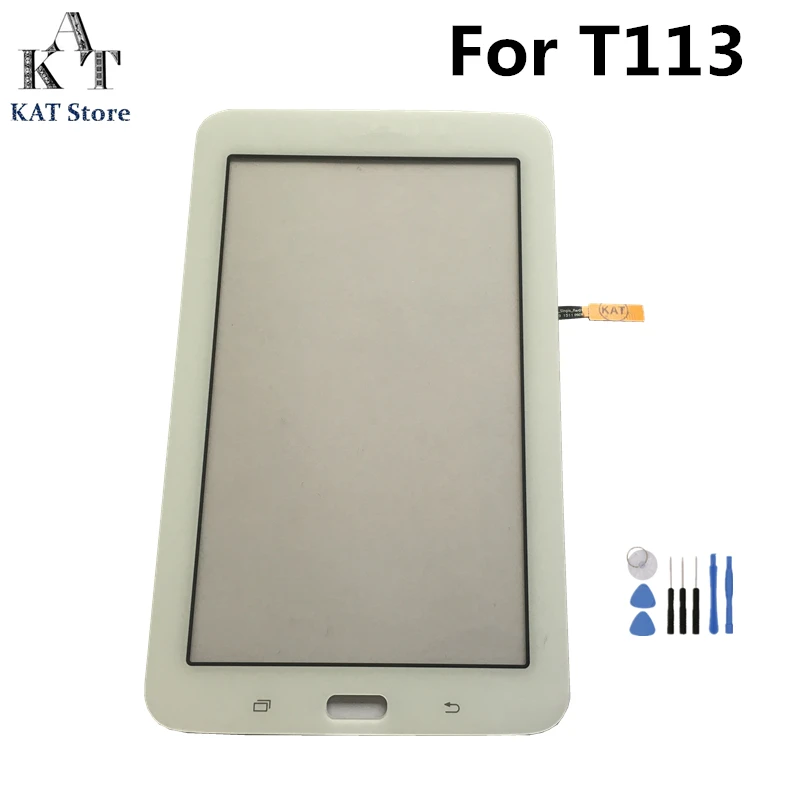 Для samsung Galaxy Tab 3 Lite 7,0 SM-T110 T111 T113 T114 T113NU T116 сенсорный экран дигитайзер ЖК-дисплей Замена+ Инструменты