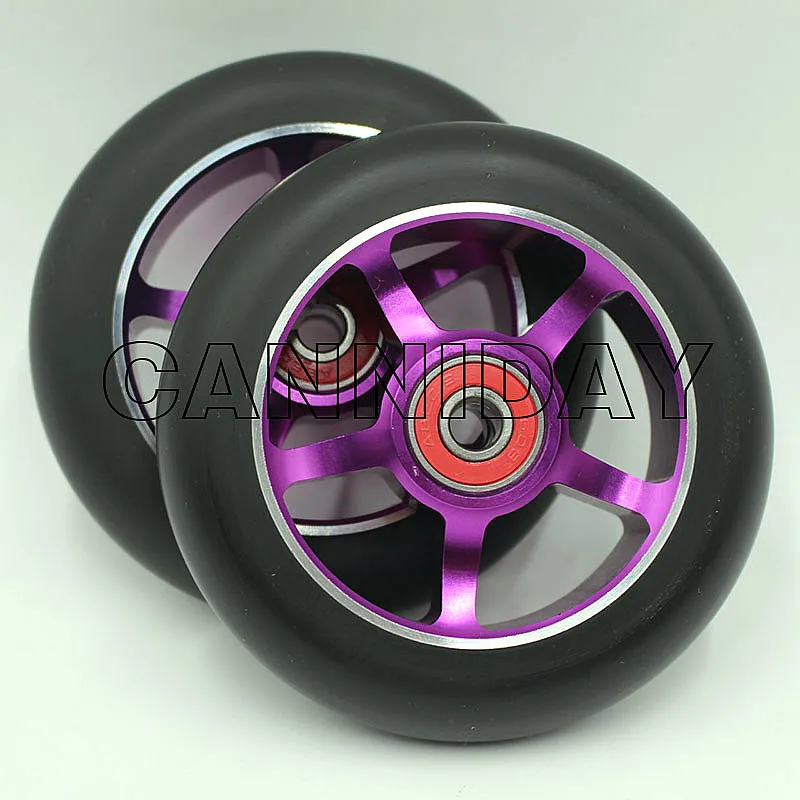 2 шт. колеса для скутера из алюминиевого сплава 100 мм|wheel remote|wheel axlewheel adapters 5 lug to |