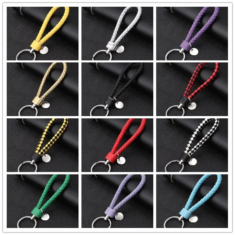 2019 Высококачественный винтажный кожанный браслет автомобильный брелок 360