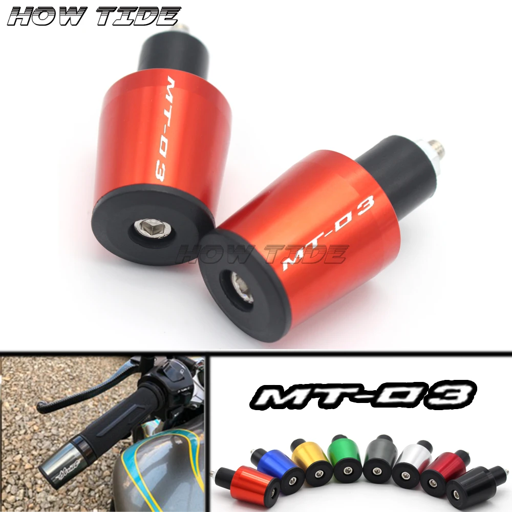 

Аксессуары для мотоциклов 7/8 ''22 мм ручки для руля рукоятка колпачок торцевые вилки для YAMAHA MT-03 MT03 MT 03 2015-2018