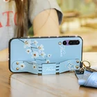 Чехол SemgCeKen для huawei p20 pro lite p 20 p20pro p20lite, роскошный оригинальный бриллиантовый Блестящий ремешок на запястье, чехол для телефона, задняя крышка, милый 3d