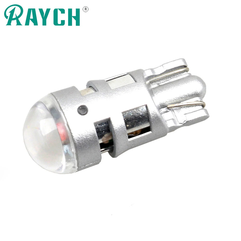 10 pcs T10 LED car light 1 SMD 3030 marker lamp w5w 194 501 bulb wedge parking dome turning bulbs auto styling DC 12v | Автомобили и