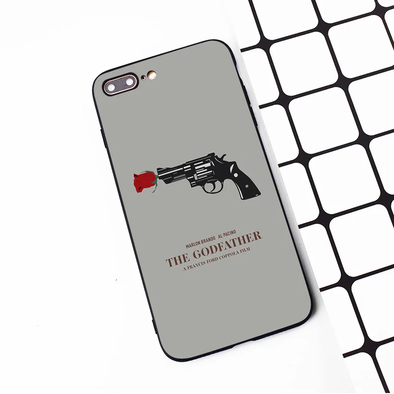 M151 Godfather Marlon Brando Черный силиконовый чехол для Apple iPhone 11 Pro XR XS Max X 8 7 6 6S Plus 5 5S 5G SE |