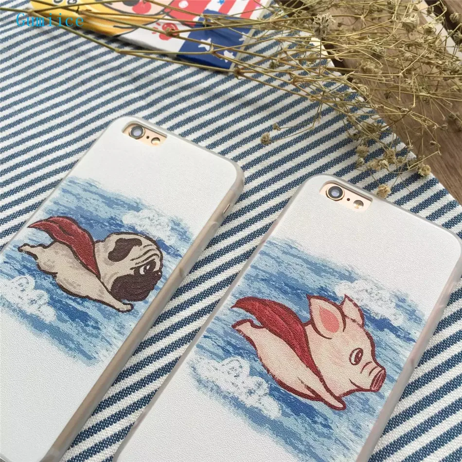 Gumiice чехол для телефона iPhone 6/6S мастер пловец скороговоркой шелковые линии