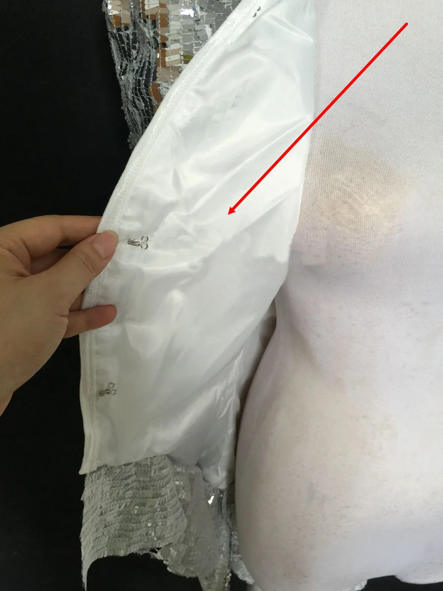 Женский блестящий топ на заказ для сценических танцев шикарный пиджак в стиле