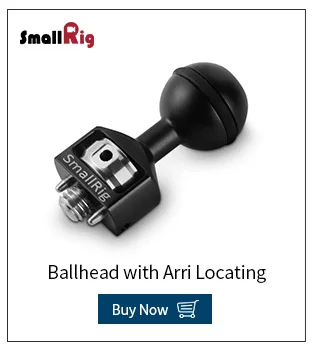 SmallRig Регулируемая фрикционная Артикуляционная магическая рукоятка с винтовой шаровой головкой и натовским зажимом шаровая Головка для поддержки монитора
