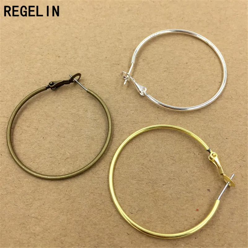 Серьги кольца REGELIN 10 шт./лот серьги для женщин идеальные полированные круглые