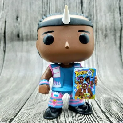 Синий Funko POP Wrestling Железный Шейх попой Ортон под Taker Fighter Sting боксер виниловые Фигурки Коллекционная модель игрушки - Цвет: Синий