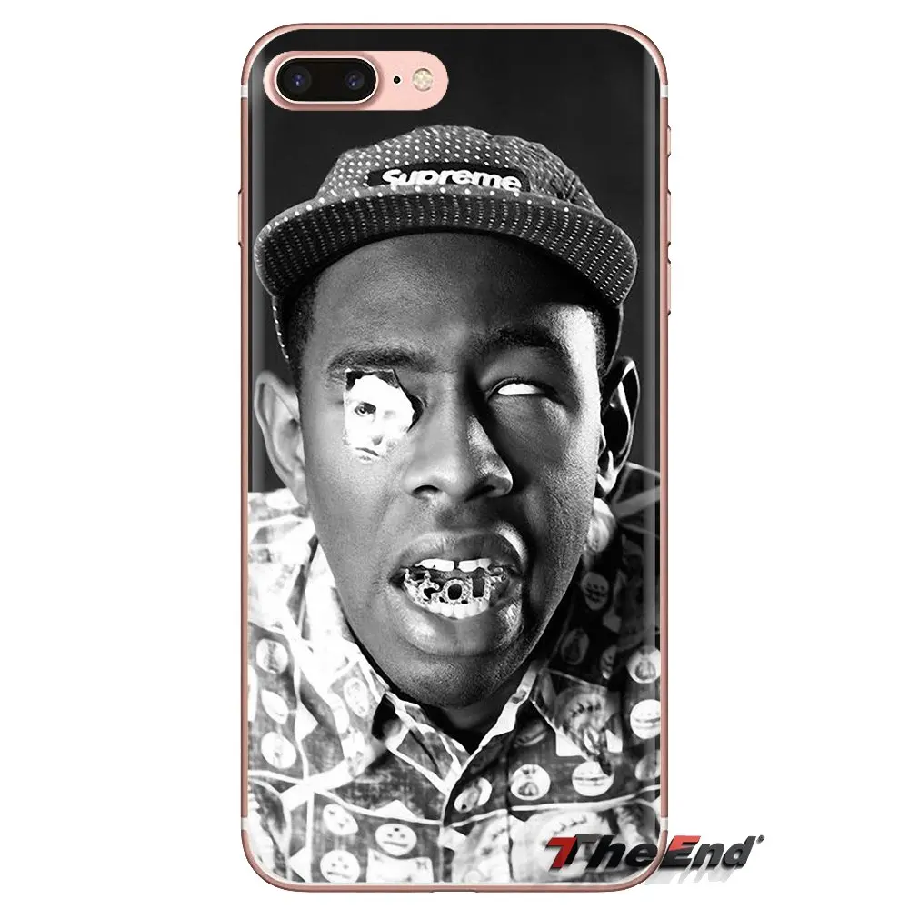 Tyler The Creator rapper для Sony Xperia Z Z1 Z2 Z3 Z5 compact M2 M4 M5 C4 E3 T3 XA Huawei Mate 7 8 Y3II прозрачные мягкие