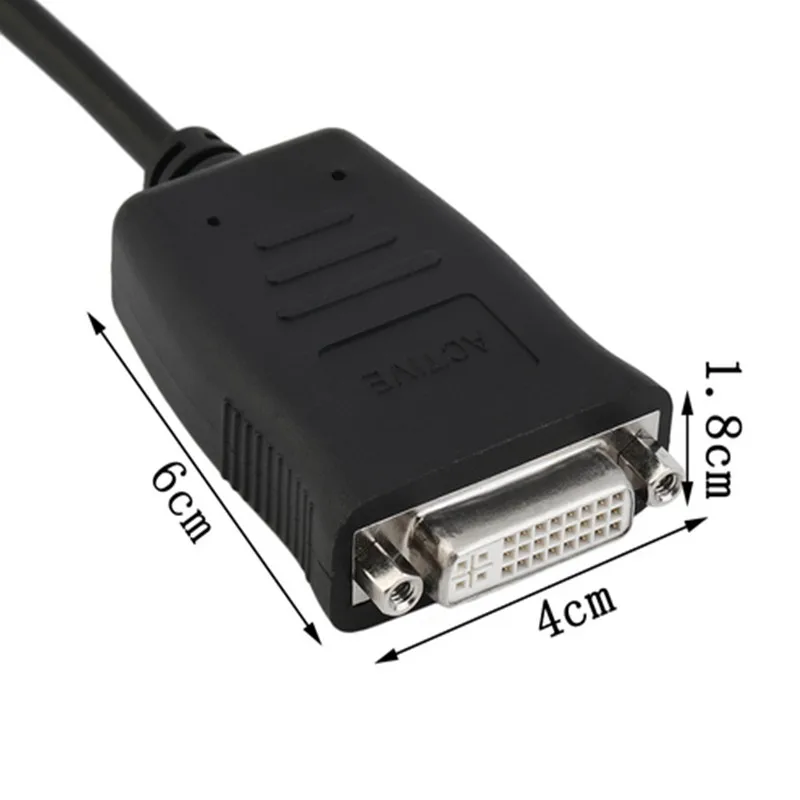 Графическая карта Active MiniDP-DVI кабель преобразования интерфейса Thunderbolt Mini Displayport на