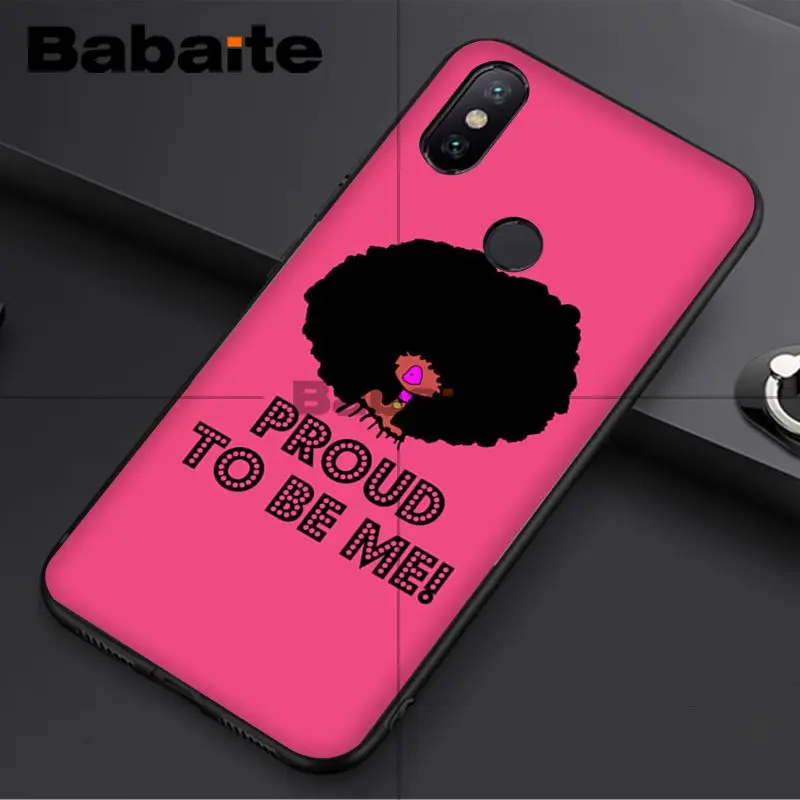 Высококачественный чехол для телефона Babaite 2bunz Melanin Poppin Aba redmi 5plus 5A 6pro 4X note5A note4x