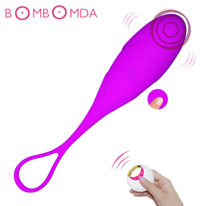 Новый Женский Стимулятор клитора G Spot вибрационное яйцо беспроводной пульт