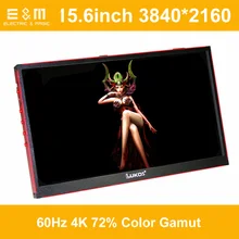 2ms 15 6 дюймов 3840*2160 4K 60 Гц 8 бит портативный игровой экран 5 В 5K 2K IPS DP