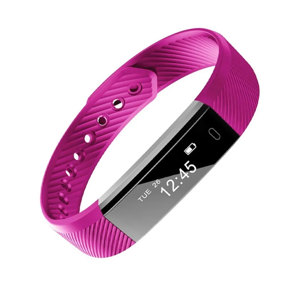 Хит ID115 смарт-браслет Bluetooth 4,0 фитнес-трекер пульсометр часы Счетчик шагов монитор сна спортивный смарт-браслет