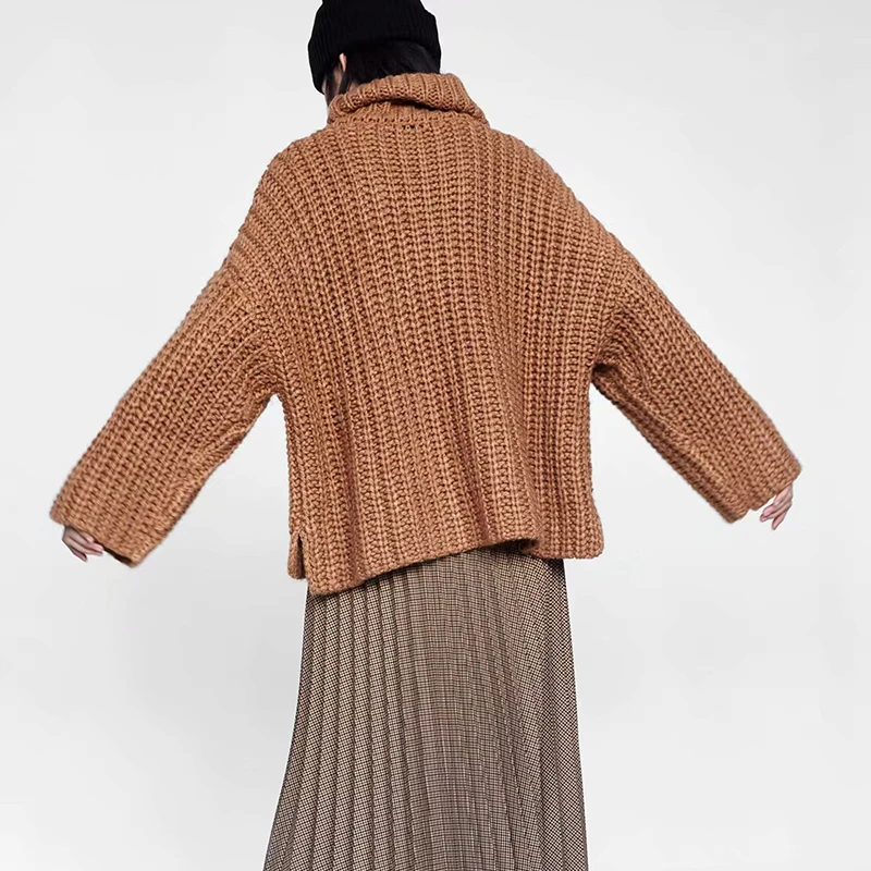 Wonder 2018 новые осенние с длинным рукавом водолазки свитера винтажные женские