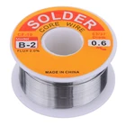 1 шт. Оловянно-свинцовый припой с проводом 6337, канифольный сердечник, сварочные железные провода, катушка, рулон 50 г100 г, 0,5-2,0 мм