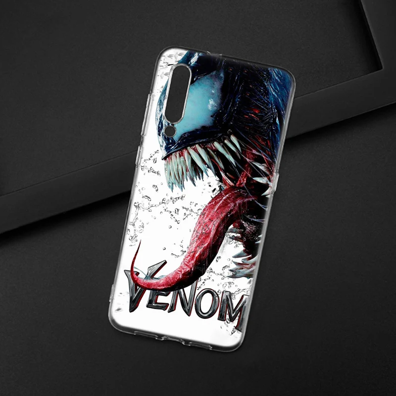 Горячая Venom с героями комиксов Марвел, силиконовый чехол для Xiaomi Pocophone F1 9T 9 9SE 8 A2 Lite A1 A2 Mix3 Redmi K20 7A Note 4 4X5 6 7 Pro S2 крышка