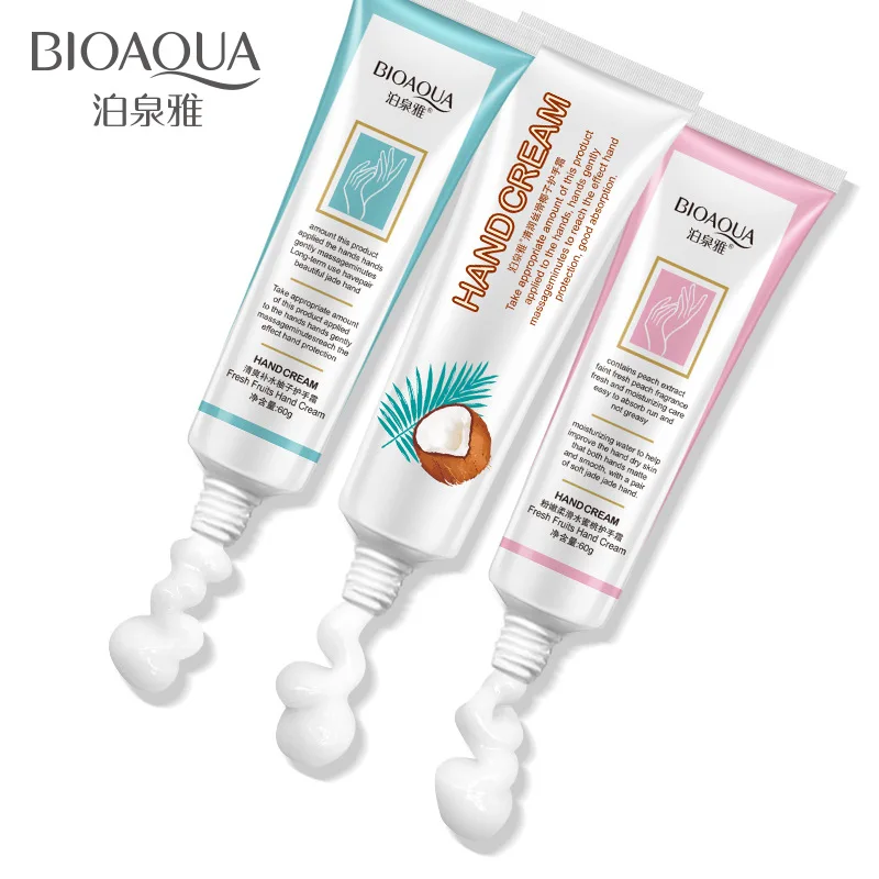 BIOAQUA Гладкий Сики кокосовый крем для рук фруктовая эссенция лосьоны питание