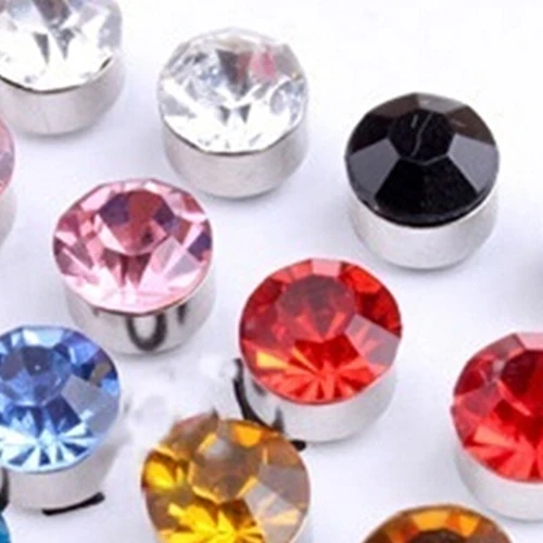 Круглые серьги гвоздики для мужчин и женщин крепкие магнитные железные