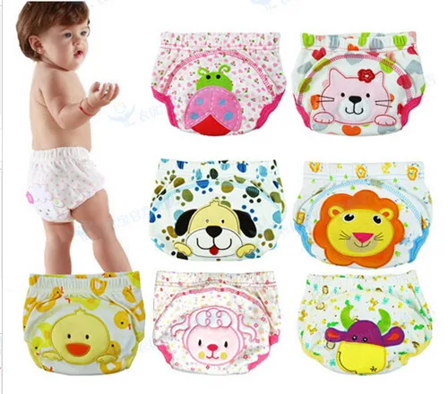 Ребенка тренировочные брюки младенческой моющиеся водонепроницаемые