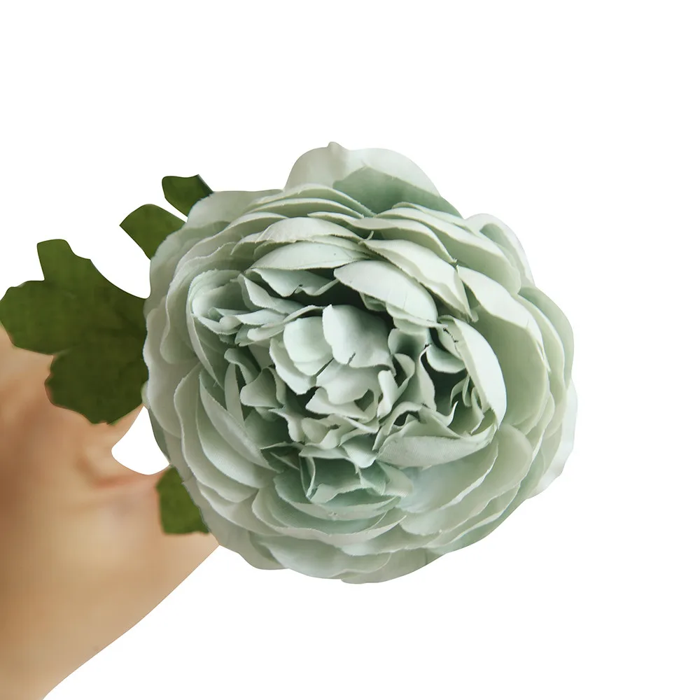 GN Шелковый чай розы невесты букет для Рождество дома Свадебные год украшения поддельные растения искусственные цветы дропшиппинг 312Z - Цвет: GN