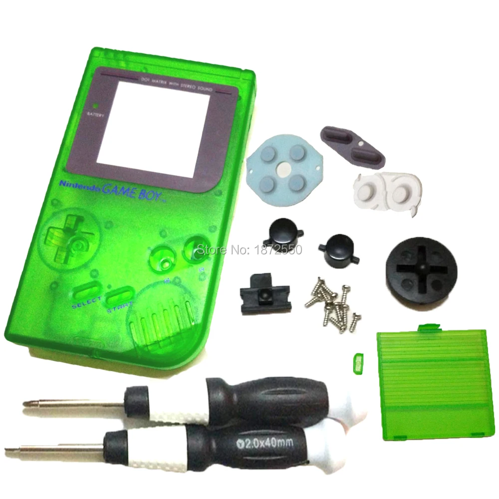 Защитный чехол Transprent для GBO GameboyGB DMG ретро игровой консоли мальчиков сделай сам с