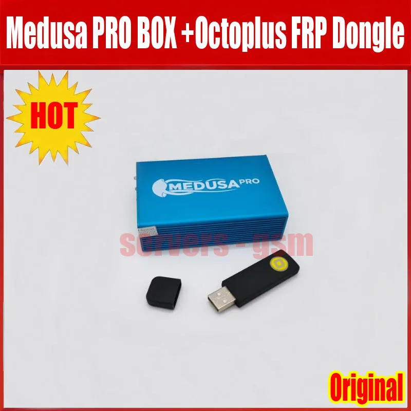 Новый 100% Оригинальный Medusa PRO Box + ключ Octoplus frp JTAG Clip eMMC с кабелем Optimus | Мобильные