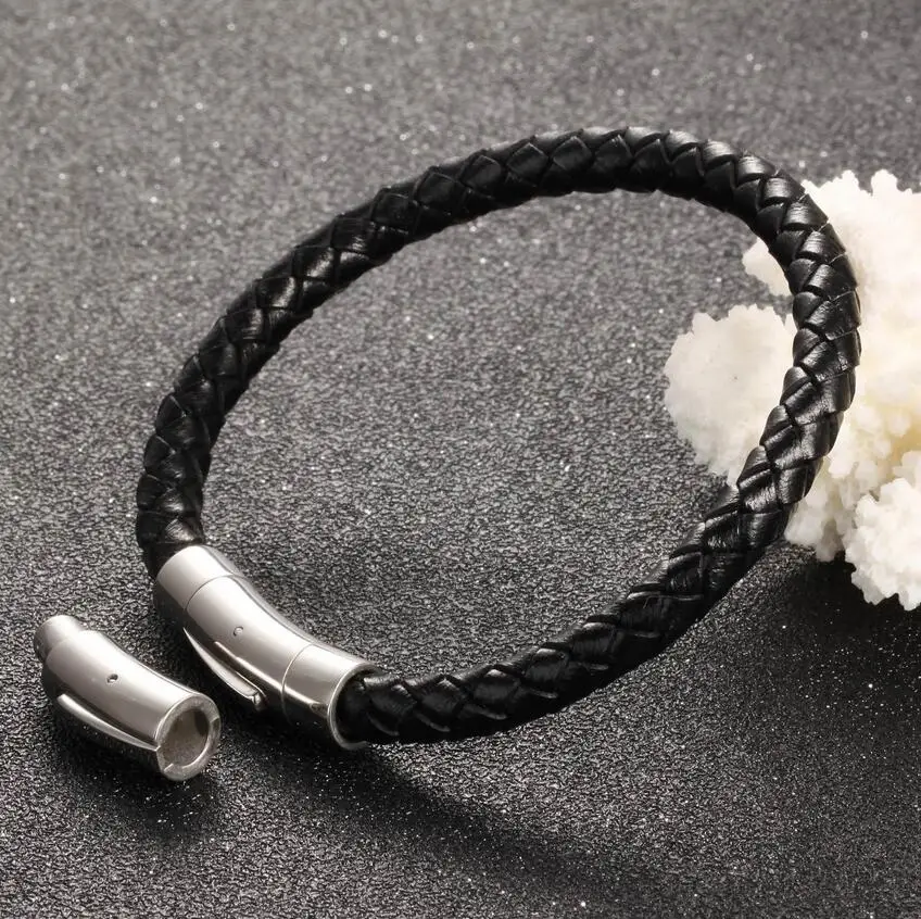 Простой черный бриллиант 2018 мужские украшения крутой подарок уникальный браслет