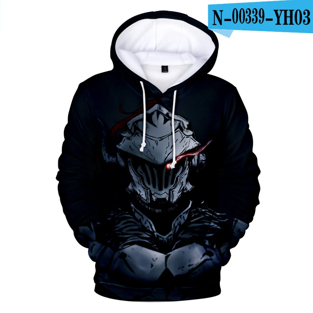3D Модные толстовки Goblin Slayer Comic fashion Горячие 3D толстовки для мужчин и женщин Осень Зима повседневные Goblin Slayer толстовки с изображением героев комиксов - Цвет: 3D