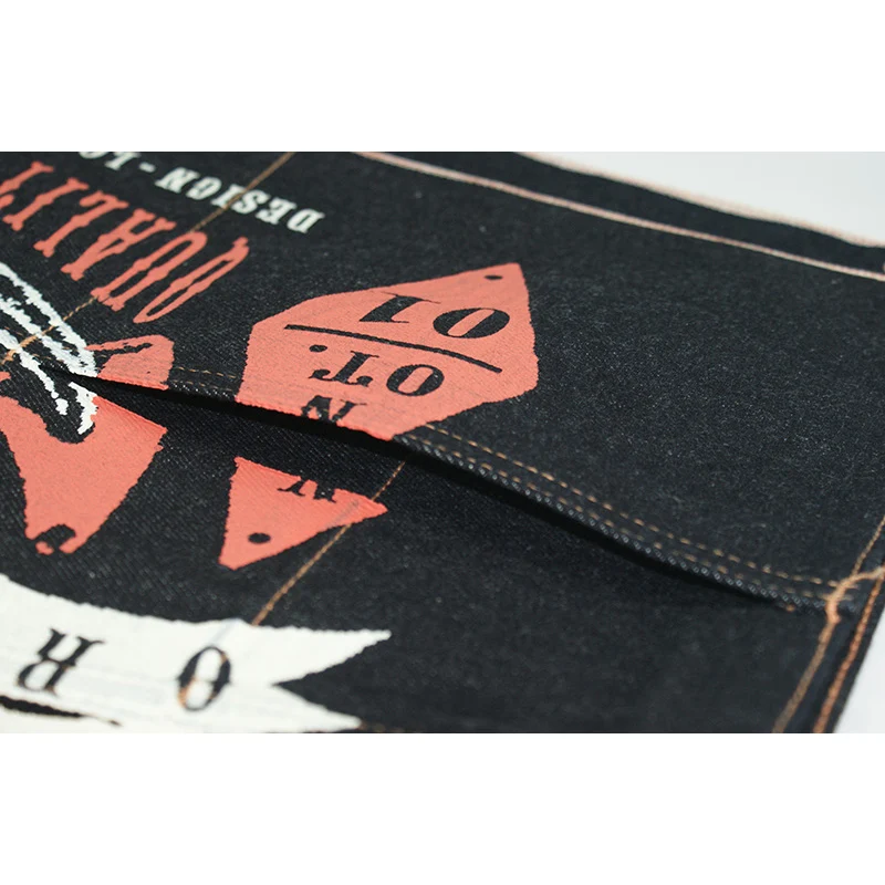 Баннер джинсовый карман для хранения картин джинсов декоративные гобелены Ретро