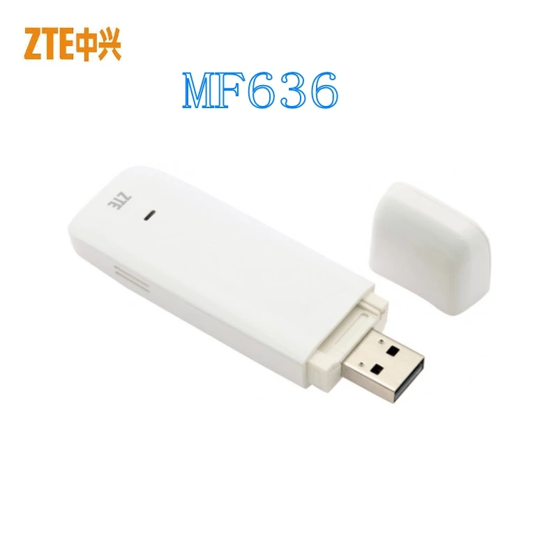 Разблокированный zte MF636 + 7 2 Мбит/с по низкой цене Внешний usb hsdpa 3g Электронный