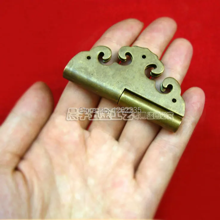 6*5 6 см мебельные петли с облаками медная петля китайские антикварные дверные для