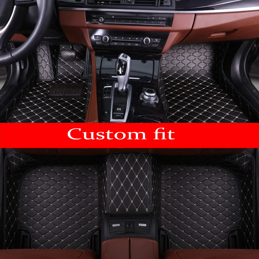 Car floor mats for Mitsubishi Lancer Galant Pajero sport V73 V93 5D car styling all weather carpet liner | Автомобили и мотоциклы