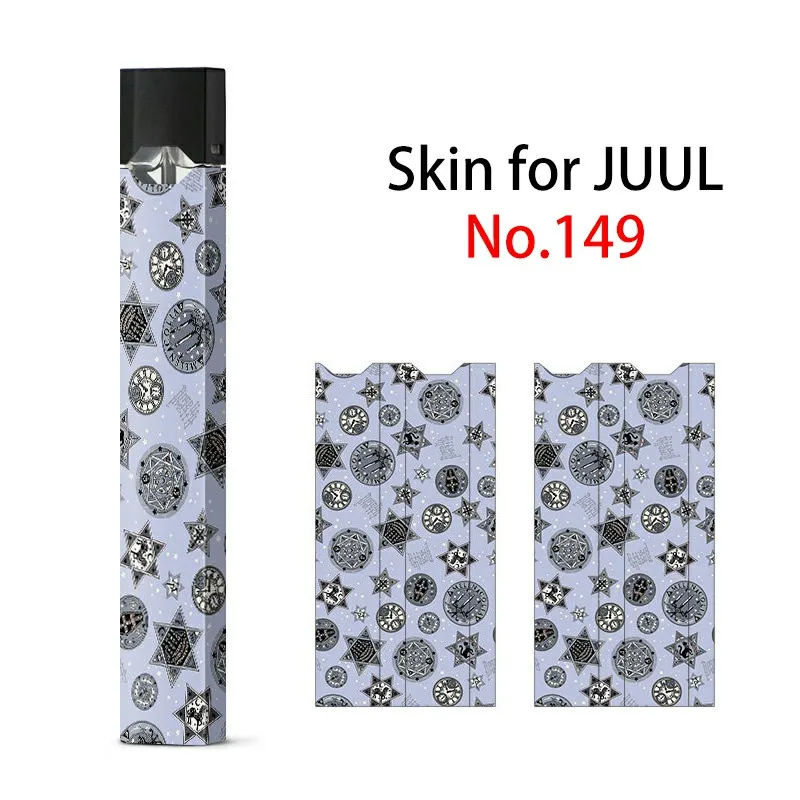 10 шт. VapeSoon JUUL стикер протектор кожи 3M клейкая печатная этикетка для электронная