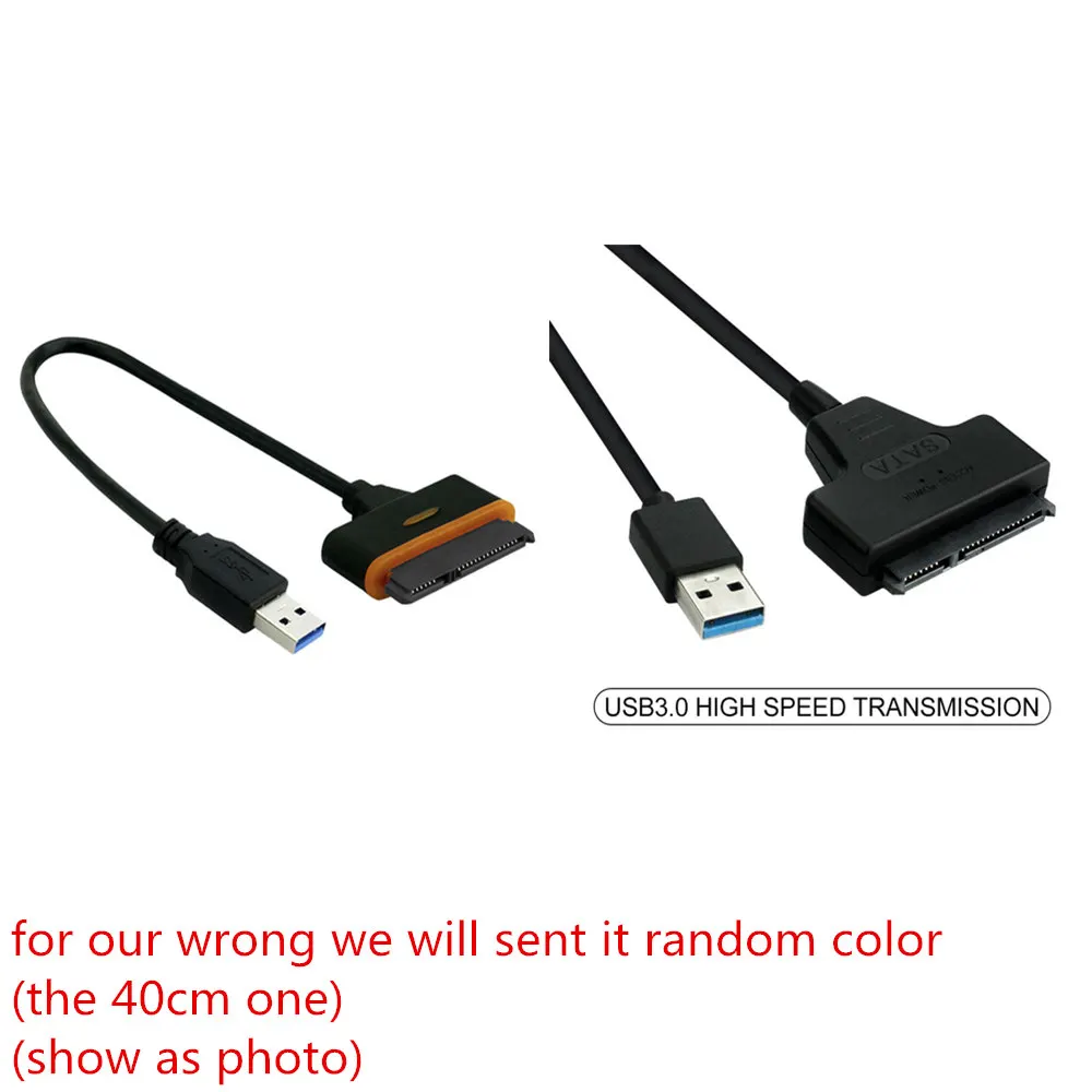 Кабель переходник для жестких дисков SATA на USB 3 0 2 5 дюйма 25/40 см|Компьютерные