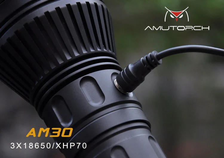 Фонарь Amu AM30 cree XHP70.2 30 Вт 4000 люменов мощный светодиодный фонарик с магнитной зарядкой и яркостью, перезаряжаемый фонарь 18650