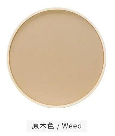 Wood color 20, 31,5, 40, 50 см, круглая фоторамка, 20 дюймов, деревянная, для гостиной, креативная, настенная, подвесная, большой размер, фоторамка, деревянное украшение для стены - Цвет: Wood color