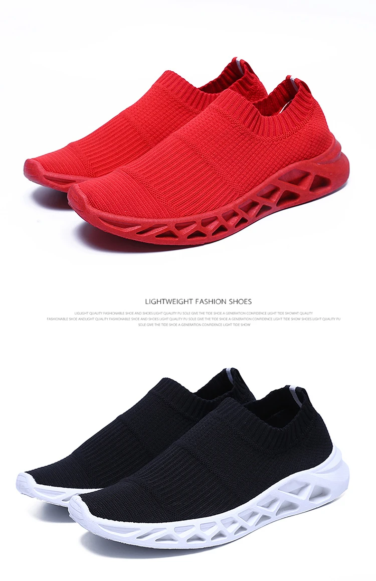 Мужская обувь; летние кроссовки Flyknit; дышащая повседневная обувь; лоферы на плоской подошве; мужские теннисные легкие удобные Прогулочные кроссовки