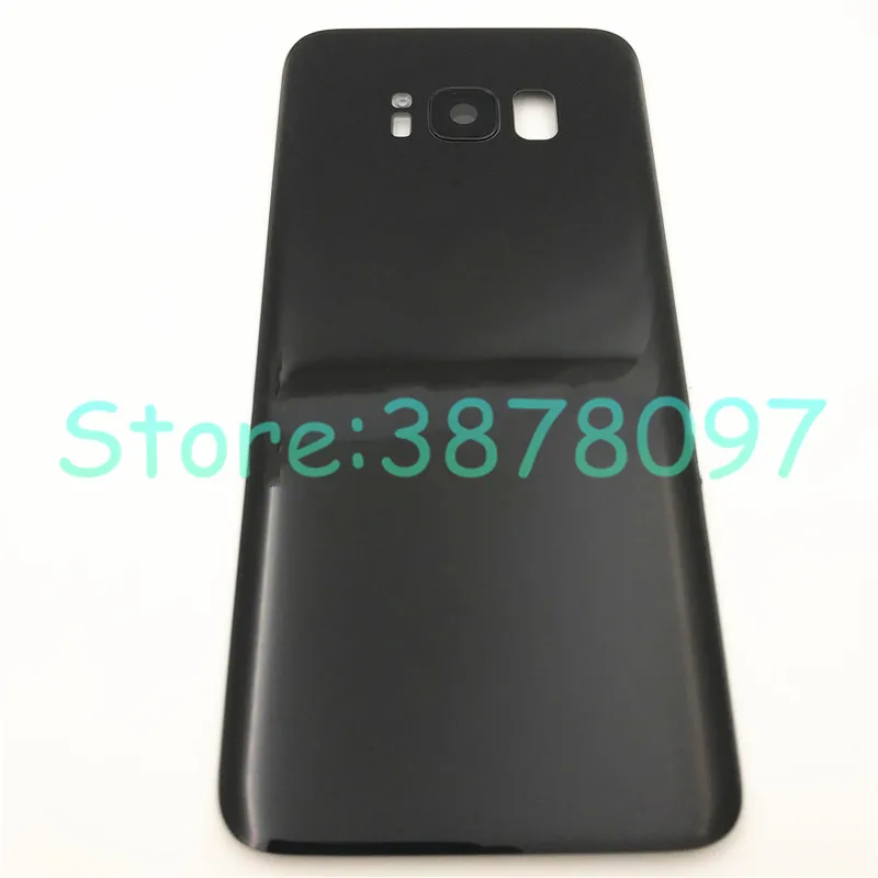 Заднее стекло для Samsung Galaxy S8 G950 G950F &amp Plus G955 G955F крышка батареи Корпус задней двери