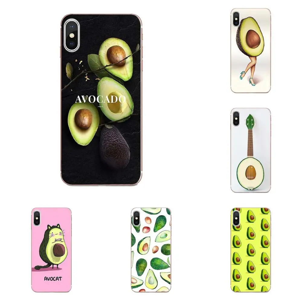 Авокадо фруктовый художественный узор для Galaxy J1 J2 J3 J330 J4 J5 J6 J7 J730 J8 2015 2016 2017 2018 мини