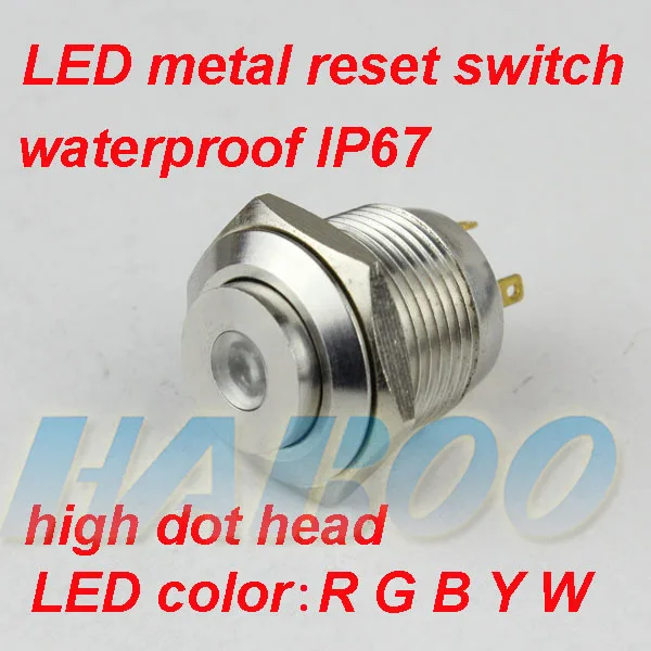 Высокоточечный светодиодный осветительный выключатель мгновенный