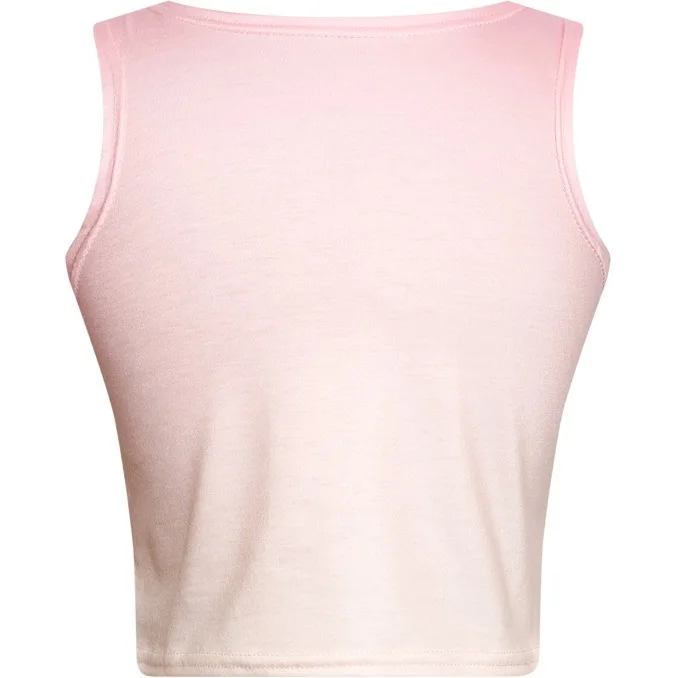 Женский укороченный топ новинка 2018 милый мультяшный единорог Череп принт