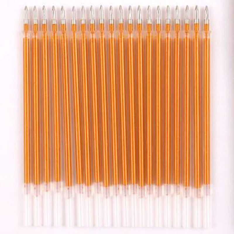 Милая гелевая ручка с золотыми чернилами 60 шт./лот сменная 0 4 мм оптовая продажа