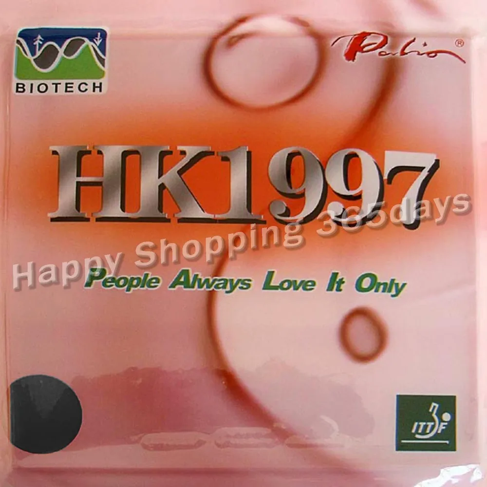 Palio HK1997 (HK 1997) (BIOTECH) pips in настольного тенниса/pingpong резины с губкой|rubber doormat|rubber wedge flip
