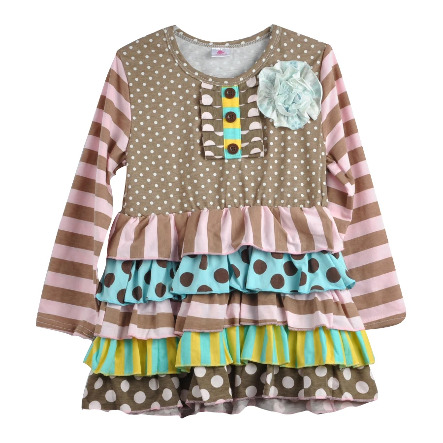 CONICE NINI/брендовая осенне зимняя Изысканная одежда для малышей хлопковая в полоску