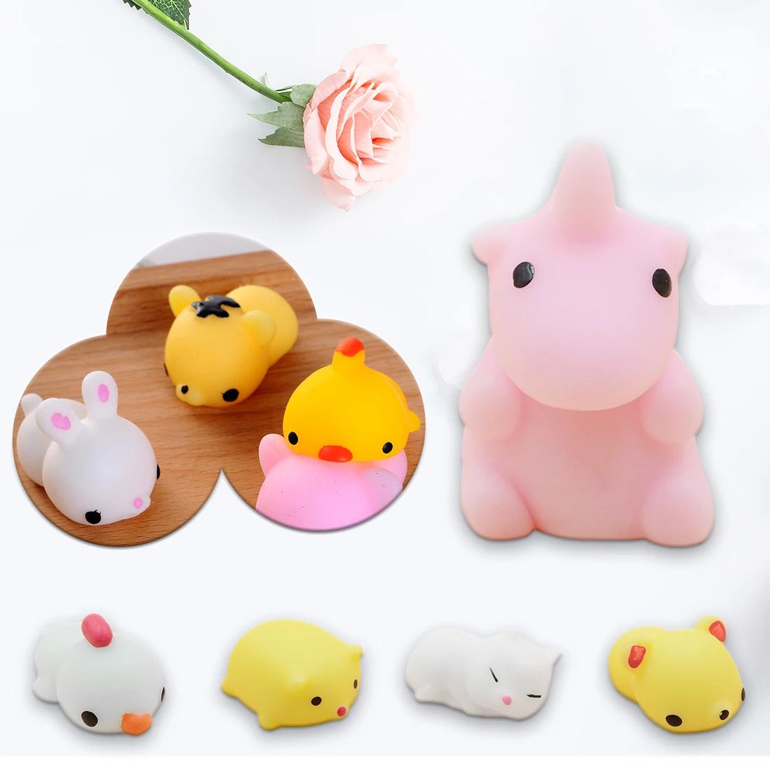 Etmakit Мини мягкая игрушка kawaii Непоседа рука сжимает щепотку телефон кошка снятие