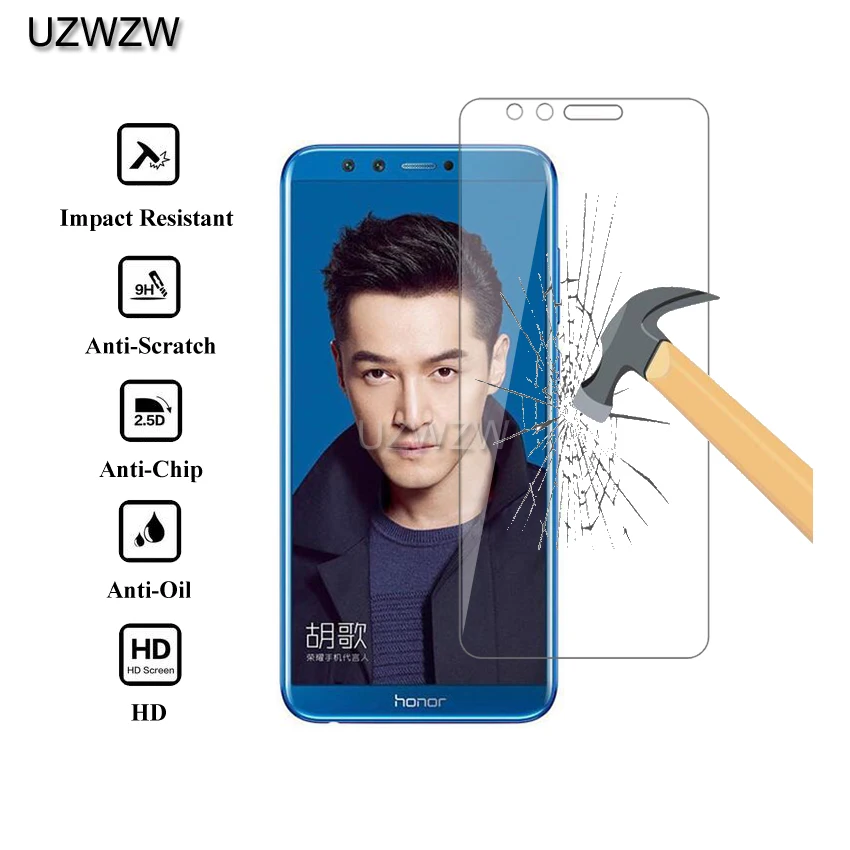 2 шт 0,26 мм 2.5D Премиум Закаленное стекло для huawei Honor 9 Lite Защитная пленка для экрана для huawei Honor 9 Lite стекло